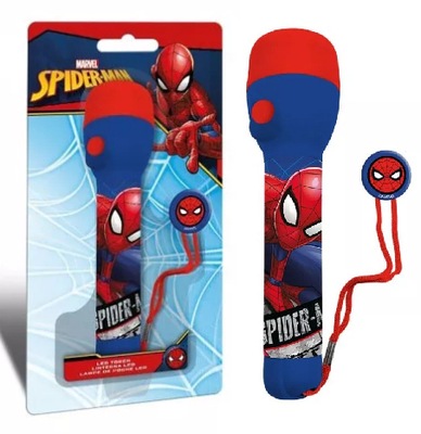 Latarka duża 21x11cm Spiderman SP50039 Kids Euroswan