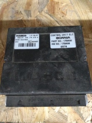 Блок управления wabco ecas 6x2 / bus scania r фото №1