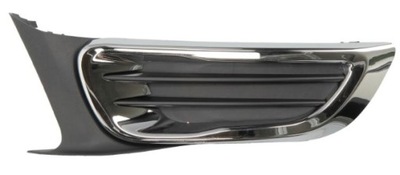 Решітка радіатора решітка бампера citroen c3 picasso 08- ліва фото №1