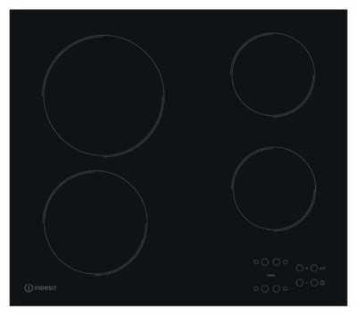 Płyta ceramiczna Indesit AAR 160 C 4 Pola 6.2 kW
