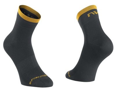 Skarpety NORTHWAVE Origin Sock - Black / Ochre