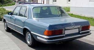 MERCEDES S W116 72-80 ŽIBINTAS KAIRĖ GALINĖ + ĮDĖKLAS 