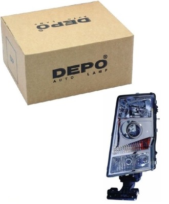 Фара лампа передня права volvo fh16 1993 fm 2001- фото №1