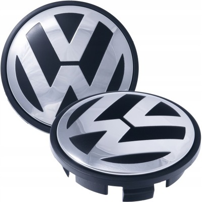 4 PIEZAS VW TAPACUBOS DISCOS 65MM KAPSEL VOLKSWAGEN 4 PIEZAS  