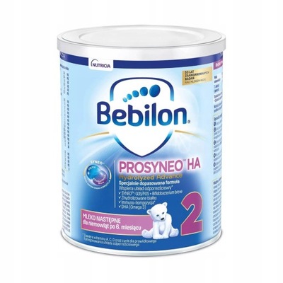 BEBILON Prosyneo HA 2 mleko następne po 6 msc 400g