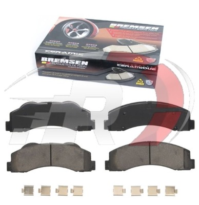 Ford expedition 2010-2021 гальмівні колодки гальмівні перед керамічні фото №1