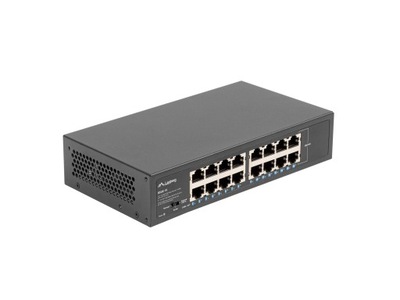 SWITCH RACK 10' 19' 16x 1GB GIGABIT Lanberg