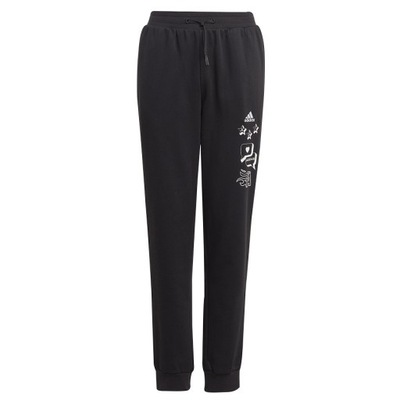 Spodnie adidas BLUV Q3 Pant Jr IA1552 czarny 164 cm /adidas