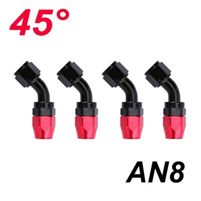 4Pcs Universal AN4/AN6/AN8/AN10/AN12 Straight 0°/45°/90°/180° Degree~12529 