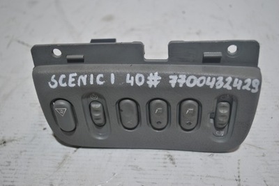 Панель перемикачів renault scenic i 7700433081 фото №1