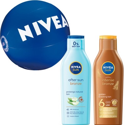 Zestaw kosmetyków NIVEA SUN Karotenowy balsam do opalania SPF 6, 200 ml