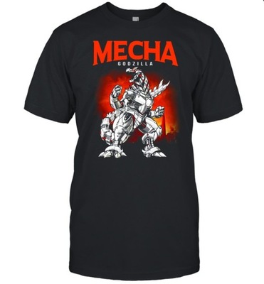 Koszulka mecha godzilla 2021 Cotton print T-shirt