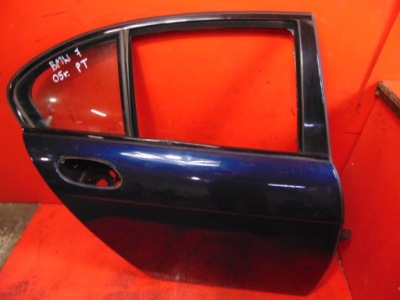 Bmw 7 e65 01- двері праве задня задні nachtblau металік 490 фото №1