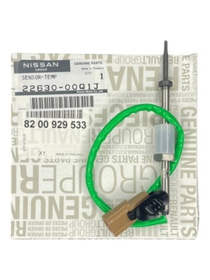 Оригинальный номер датчик температуры выхлопных газов renault clio iii 1.5dci 2263000q1j 8200929533 фото №1