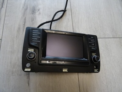 Панель дисплей радио vw golf 7 vii 5g0919605d фото №1