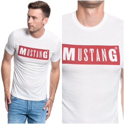 Męska koszulka t-shirt Mustang ALEX C LOGO TEE L