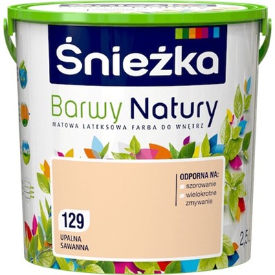 Śnieżka Barwy Natury Upalna sawanna 2.5L