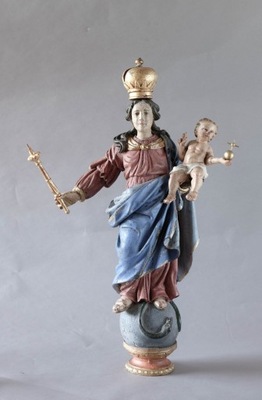 Madonna z Dzieciątkiem Jezus XVIII wiek.
