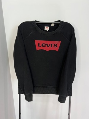 Bluza damska Levi's czarna z dużym logo S