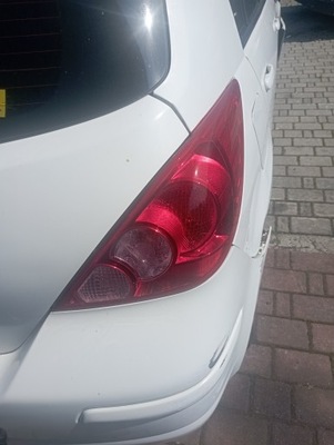 Nissan tiida лампа правая задняя задняя eu фото №1