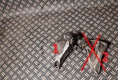 Audi s6 c5 4.2 v8 300 km кронштейн основа ліва фото №1