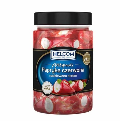 Papryka czerwona nadziewana serem Helcom 327ml