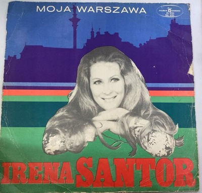 Winyl Moja Warszawa Irena Santor
