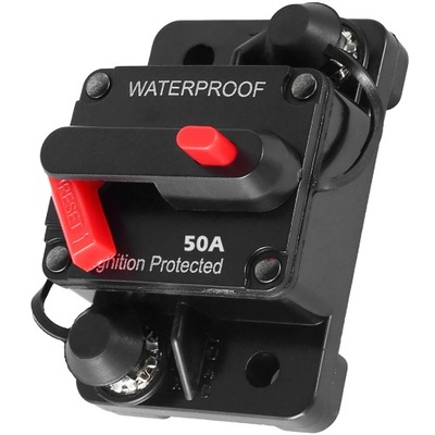 AUTO YACHT RV CIRCUIT BREAKER IP67 WATERPROOF 12V-48V RESET INLINE F~5347 