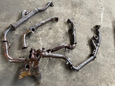 Коллектор выпускной труба выхлоп scania r 730 v8 1906965 фото №1