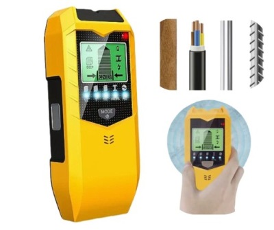 WYKRYWACZ DETEKTOR PRZEWODÓW ELEKTRYCZNYCH KABLI RUR METAL DREWNA W ŚCIANIE