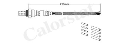 CALORSTAT BY VERNET SONDE LAMBDA LS040041 