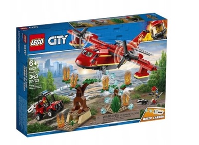 KLOCKI LEGO CITY SAMOLOT STRAŻACKI 60217 8316435317 oficjalne
