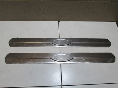 Молдинг порог хром mondeo mk4 s-max c-max фото №1