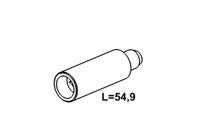 Ate 11.8171-0096.1 шаровая опора направляющая, суппорт тормоза фото №1