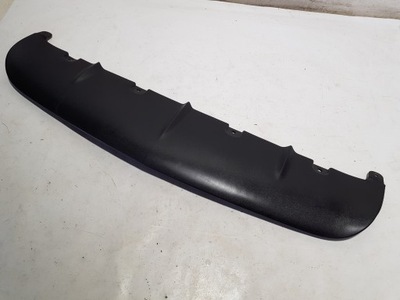 Накладка молдинг диффузор спойлер бампера задняя renault zoe ii фото №1