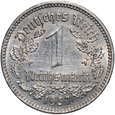 1 Reichsmarka marka 1937 A