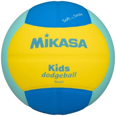 Piłka Dodgeball do Gry w Zbijaka Dwa Ognie MIKASA SD20 Zielona