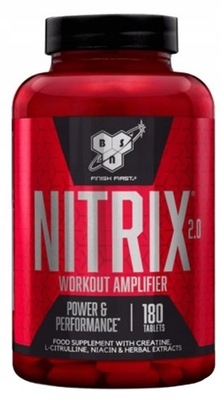 BSN NITRIX 2.0 180t BOOSTER AZOT PREWORKOUT Cytrulina