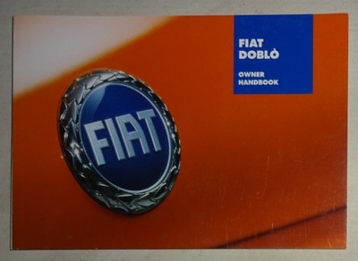FIAT DOBLO - MANUAL SERVICE - VII/2006 YEAR  