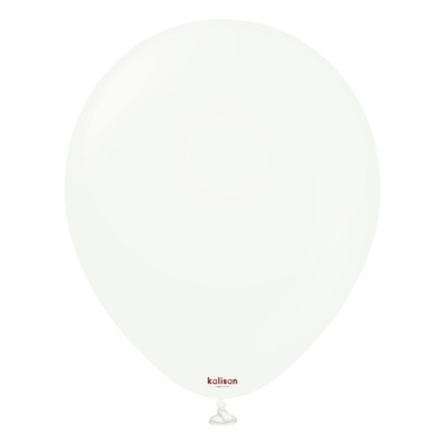 Balony lateksowe białe KALISAN White małe 13cm, 100 szt.