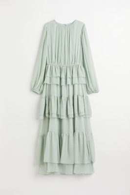 H&M 38/M szyfonowa sukienka