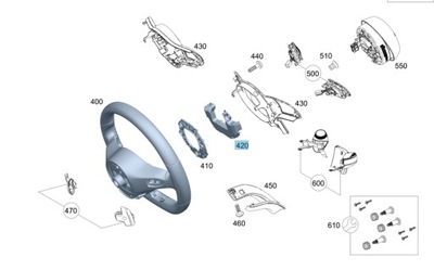 ПЛАСТИНА STYKOWA MERCEDES-BENZ A0994644507 W205 GLC