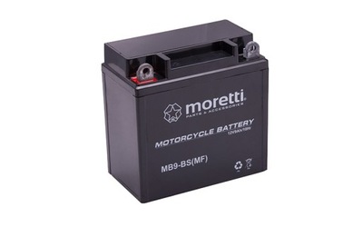 PARA MOTOCICLETA BATERÍA 9AH MB9-BS GEL MORETTI  