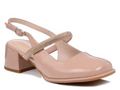 Super cena! Loretta Vitale C3805 Beż r.40