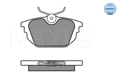 КОЛОДКИ HAM ПЕРЕД MEYLE FIAT PUNTO 90 1.6