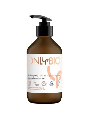 Only Bio Prebiotyczny Płyn Do Higieny Intymnej Z Kwasem Mlekowym 250 Ml