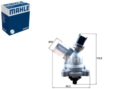 Термостат рідина охолоджуючої chevrolet spark 1.0-1.2lpg 03.10- mahle фото №1