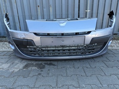 Бампер перед передній renault megane iii + плита фото №1