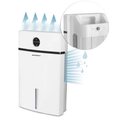 DOMOWY OSUSZACZ POWIETRZA POCHŁANIACZ WILGOCI 2000ml 65W CICHY MOCNY