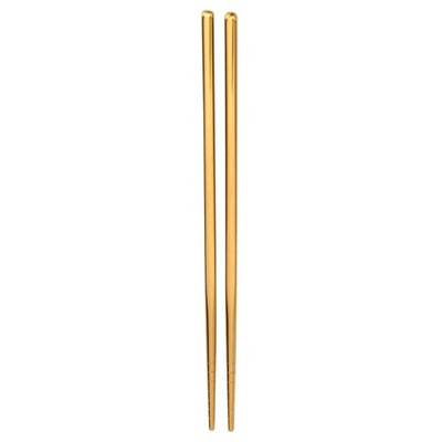 Pałeczki / Chopsticks ze stali nierdzewnej - złote